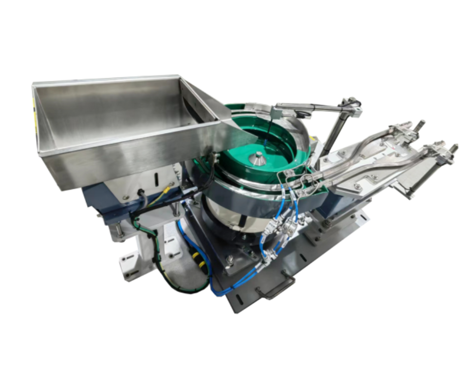 Metallic parts bowl feeder